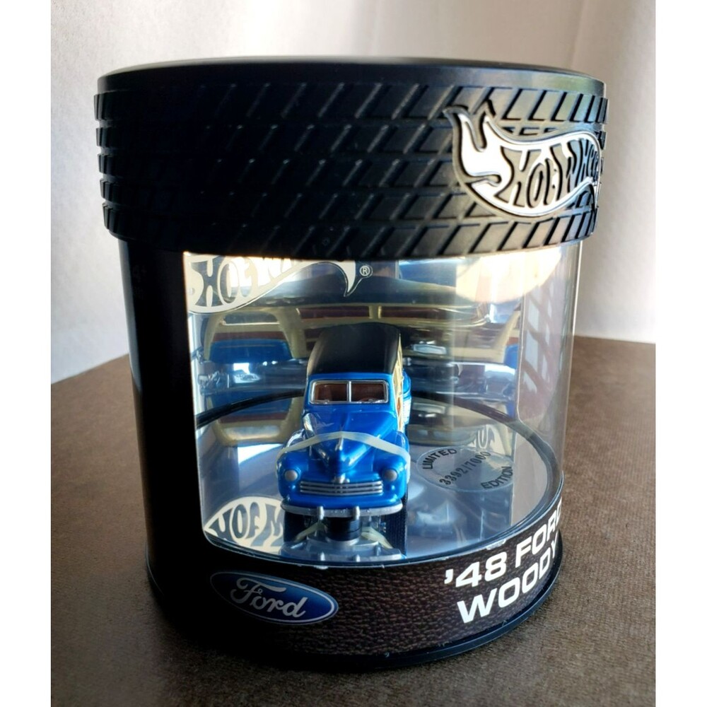 2005 SHOWCASE HOT WHEELS: WAGON WHEELS SERIES #2/4 '48 FORD WOODY Metallic Blue - Picture 7 of 16